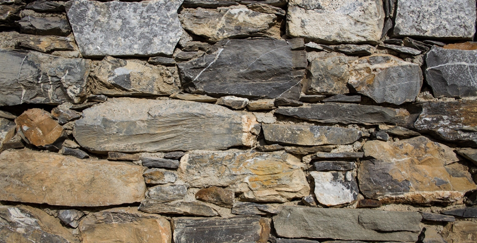 Living on the Gulf - local stone finish